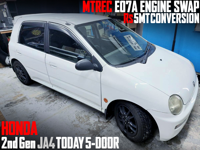MTREC E07A ENGINE and RS 5MT SWAPPED JA4 TODAY 5-DOOR.