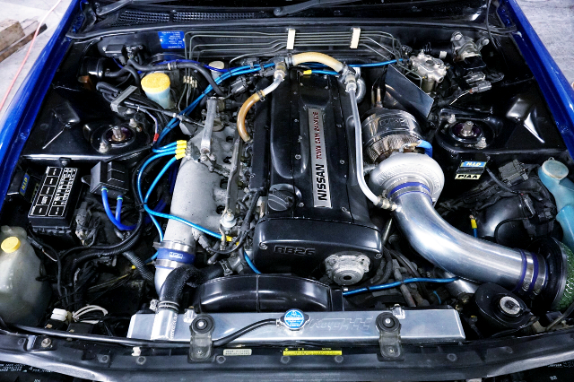 RB26 N1 With HKS TO4Z SINGLE TURBO.