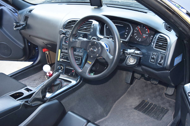 INTERIOR of R33 GT-R.