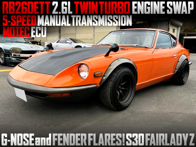 RB26 TWIN TURBO SWAP With 5MT and MOTEC ECU into S30Z.