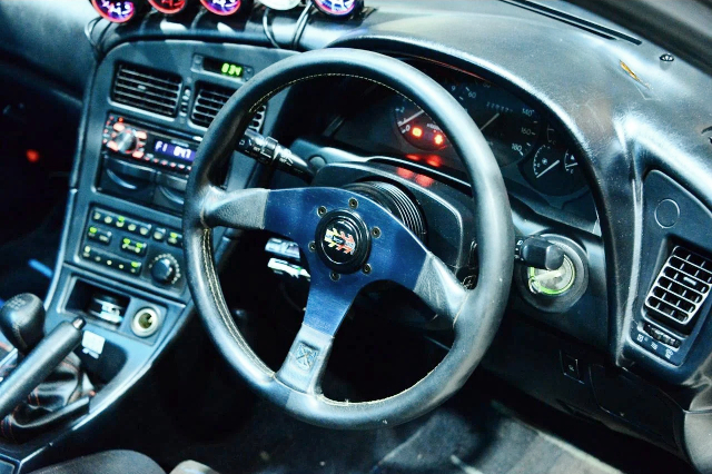 DASHBOARD and STEERING and AFTERMARKET GAUGES.