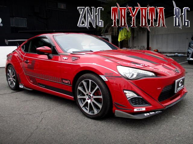 STICKERS and GT-WING Modified ZN6 TOYOTA 86 G.