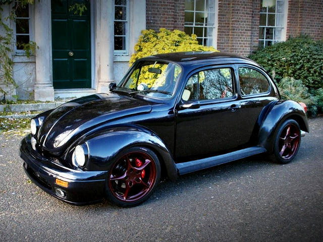 FRONT LEFT SIDE EXTERIOR of VW BEETLE TYPE-1.