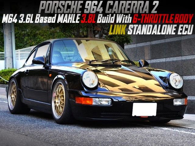 M64 to 3.8L Build With ITBs and LINK ECU into PORSCHE 964 C2.