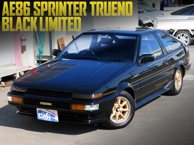 AE92 LATE VERSION 4AGE SWAPPED AE86 TRUENO BLACK LIMITED.