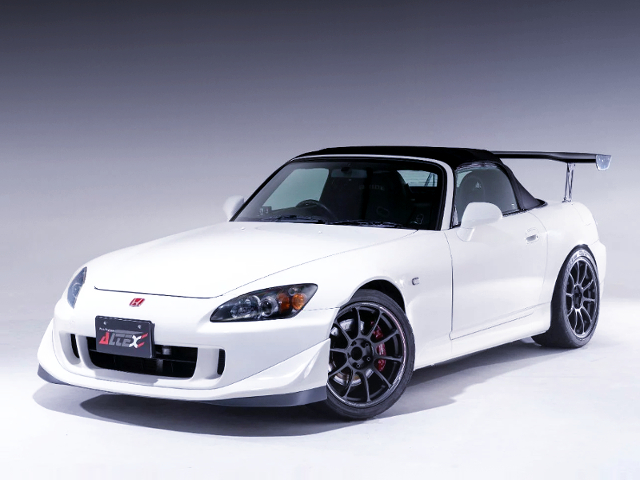 FRONT EXTERIOR of CHAMPIONSHIP WHITE AP1 S2000.