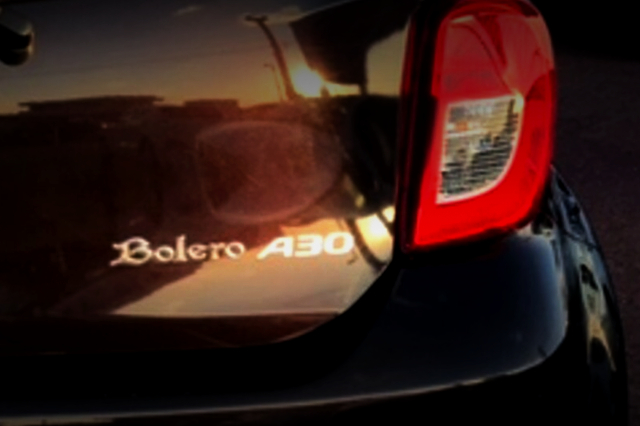 Bolero A30 emblem.