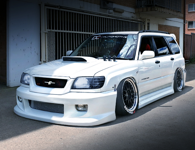 FRONT EXTERIOR of STANCE SF5 FORESTER.