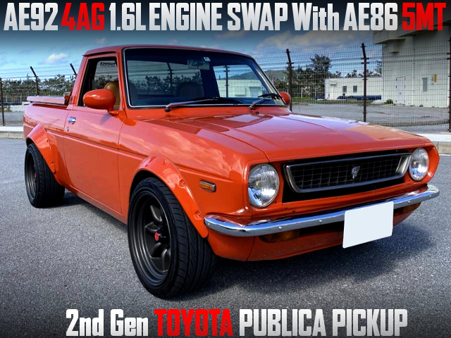 AE92 4AG 1.6L and AE86 5MT CONVERSION to 2nd Gen PUBLICA PICKUP TRUCK.