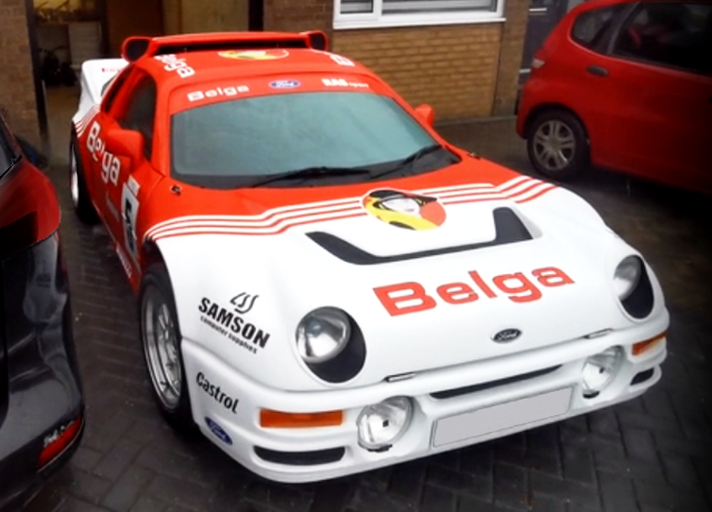 FRONT EXTERIOR of FORD RS200 REPLICA MR-S.