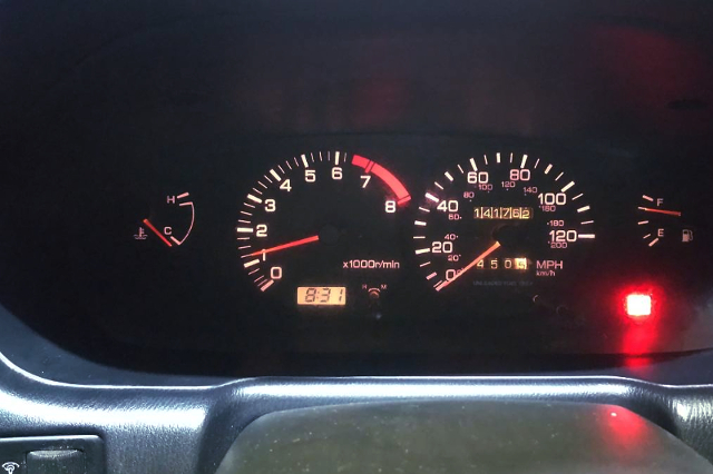 MPH SPEED CLUSTER of 240SX.