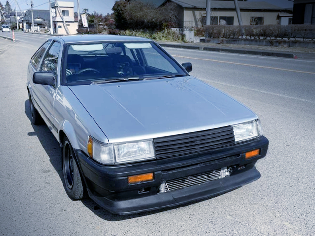 FRONT EXTERIOR of 4AG TURBO LEVIN.