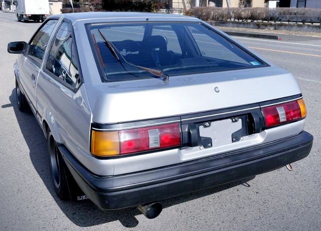 REAR EXTERIOR of 4AG TURBO LEVIN.