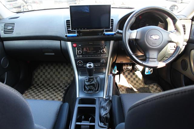 INTERIOR of BP5 LEGACY TOURING WAGON GT.