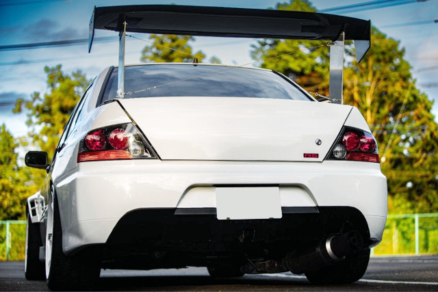 REAR EXTERIOR of CT9A EVO 9RS.