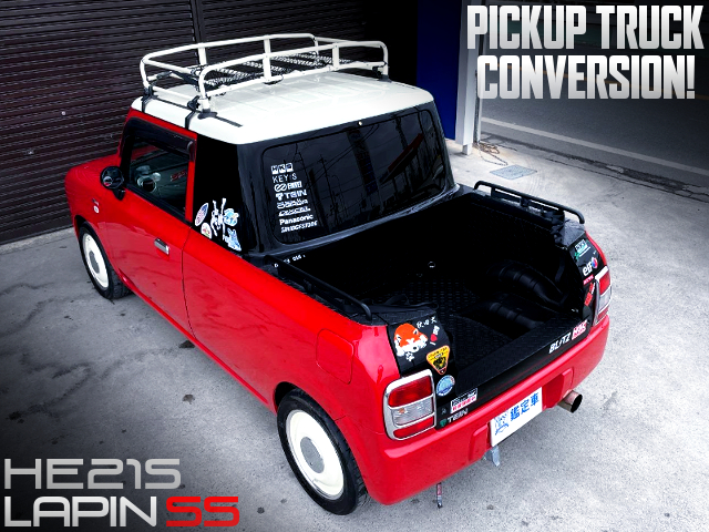 HE21S LAPIN SS to PICKUP TRUCK CONVERSION.