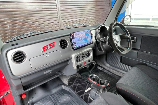 INTERIOR of PICKUP TRUCK CONVERTED HE21S LAPIN SS.