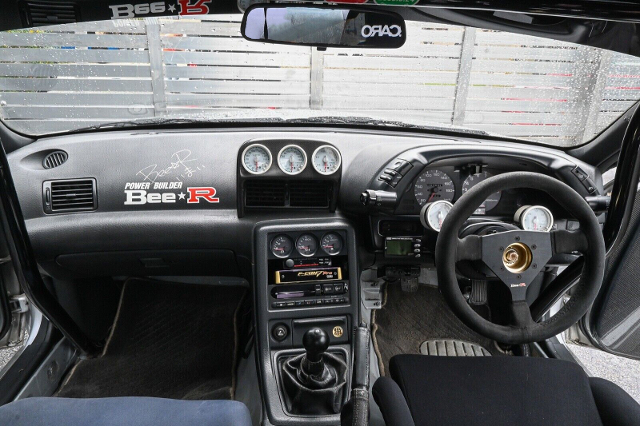 INTERIOR of Bee-R DEMO CAR R32 GT-R.