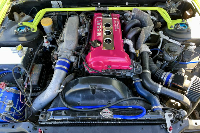 SR20DET With HKS PISTONS and GT-RS TURBINE.