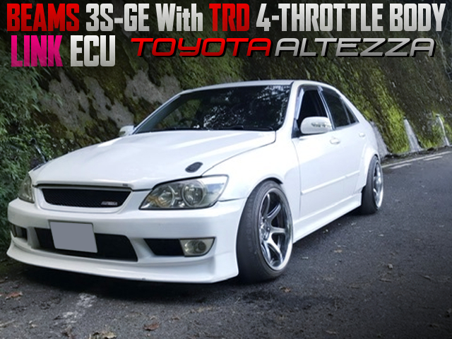 3S-GE With TRD ITBs and LINK ECU MODIFIED SXE10 ALTEZZA.