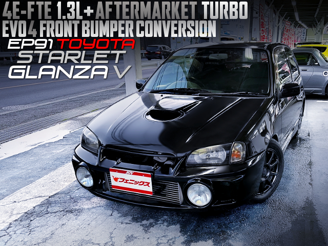 AFTERMARKET TURBOCHARGED 4E-FTE into EP91 TOYOTA STARLET GLANZA V.