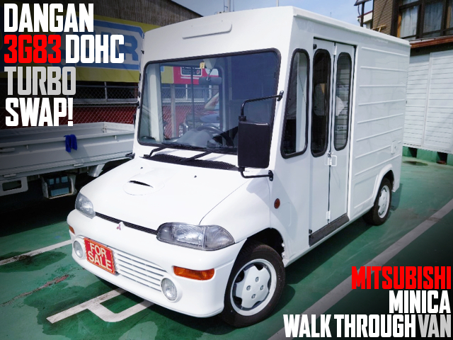 DANGAN 3G83 DOHC TURBO SWAP With AT of MITSUBISHI MINICA WALK THROUGH VAN.