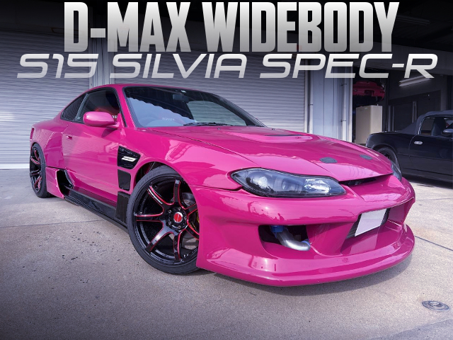 PORSCHE PINK PAINTED, WIDE BODIED S15 SILVIA SPEC-R.