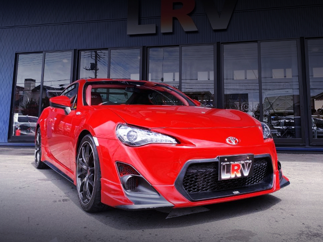 FRONT EXTERIOR of TOYOTA 86GT.