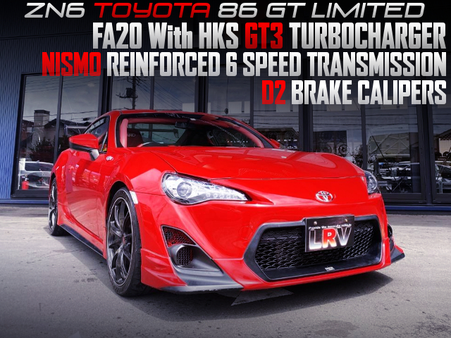 FA20 With GT3 TURBO, NISMO 6MT CONVERSION of ZN6 TOYOTA 86GT.