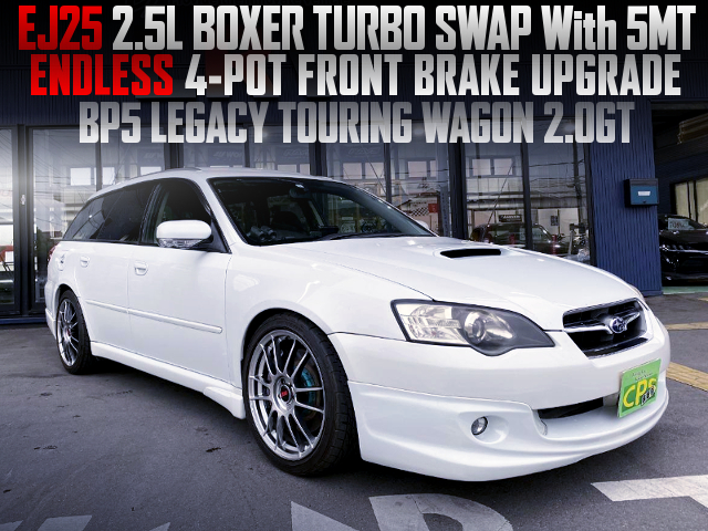 EJ25 2.5L BOXER TURBO SWAP With 5MT of BP5 LEGACY TOURING WAGON.
