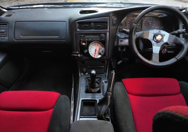 INTERIOR of R34 GT-R FACED WC34 STAGEA.