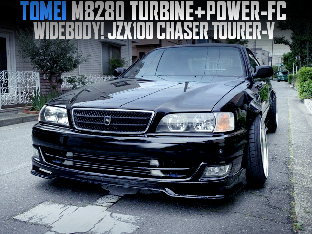 TOMEI M8280 TURBINE and POWER-FC MODIFIED WIDEBODY JZX100 CHASER TOURER-V.