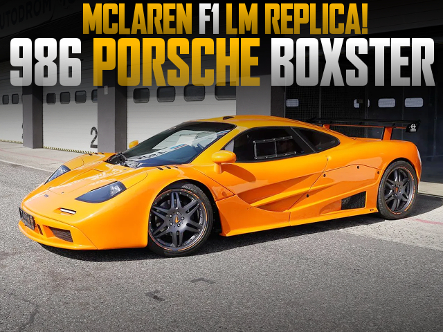 986 PORSCHE BOXSTER Based MCLAREN F1 LM REPLICA.