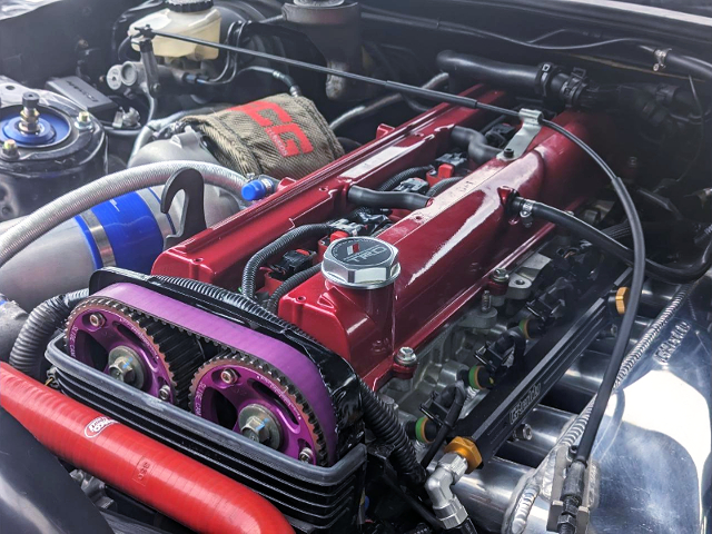 2JZ-GTE With HKS 3.4L KIT and GCG SINGLE TURBO.