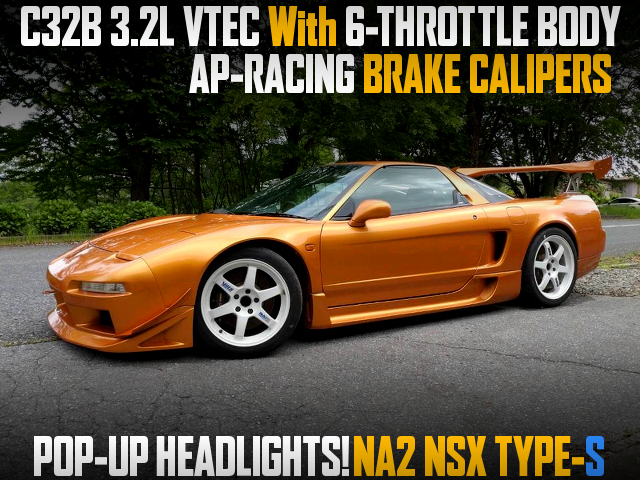 C32B 3.2L VTEC With 6-THROTTLE BODY of NA2 NSX TYPE-S.