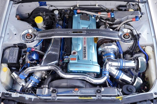 RB26 With GREDDY T78-29D SINGLE TURBO.