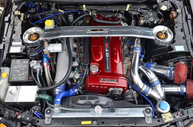 RB26 With HKS GT-SS TWIN TURBO.
