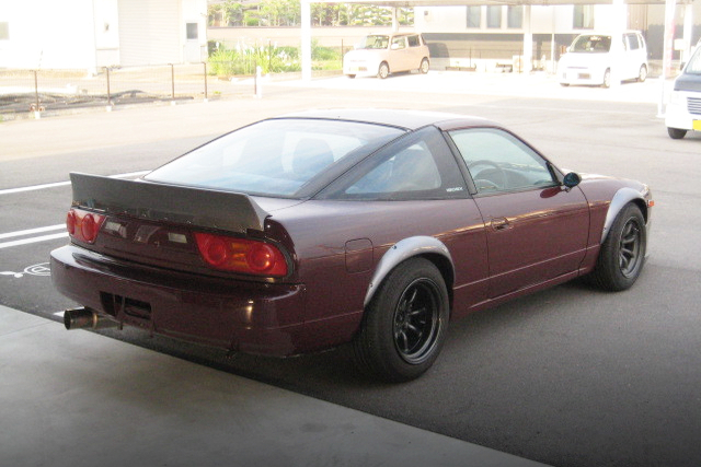 REAR EXTERIOR of S30Z Faced RPS13 NISSAN 180SX.