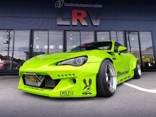 FRONT EXTERIOR of ROCKET BUNNY ZN6 TOYOTA 86GT.