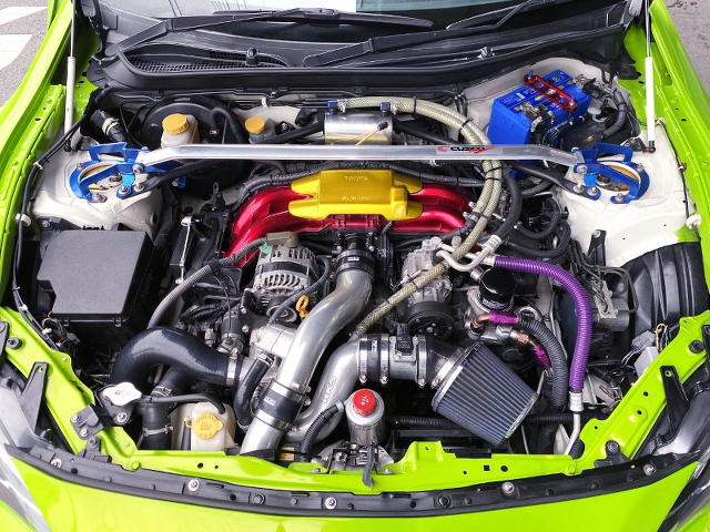 FA20 With HKS SUPERCHARGER KIT.