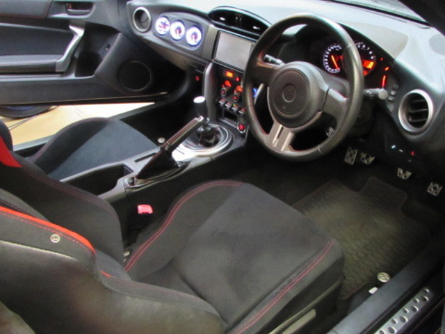 INTERIOR of ZN6 TOYOTA 86GT LIMITED TURBO.