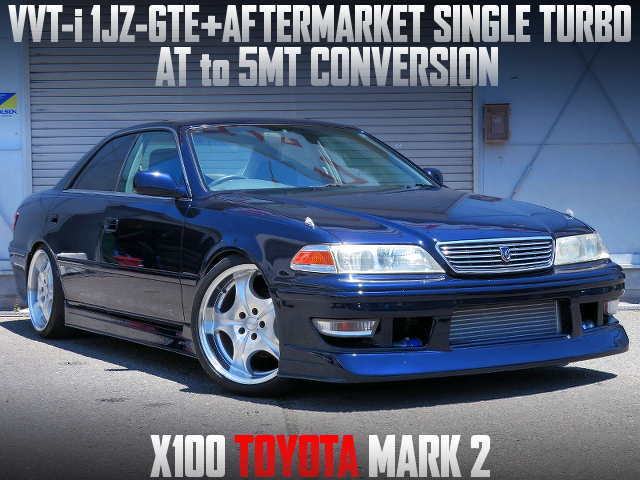 AFTERMARKET TURBO on 1JZ-GTE SWAPPED X100 MARK 2.