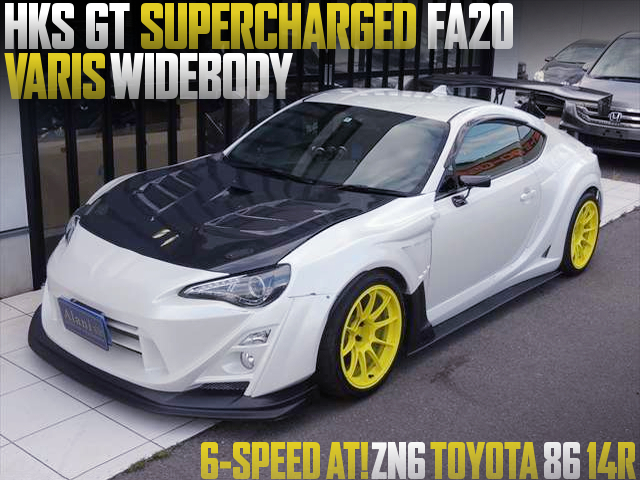 VARIS WIDE BODIED, HKS GT SUPERCHARGED ZN6 TOYOTA 86 14R.