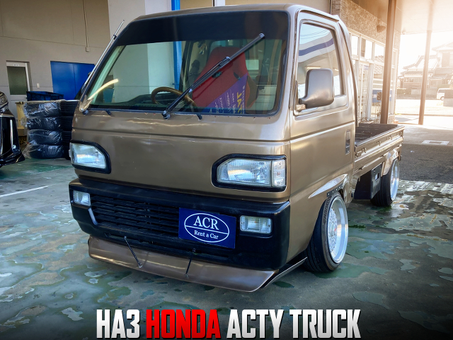 Camber and Stance of HA3 HONDA ACTY TRUCK.