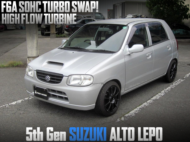 F6A HIGH-FLOW TURBO ENGINE SWAP With 5MT of 5th Gen ALTO LEPO.