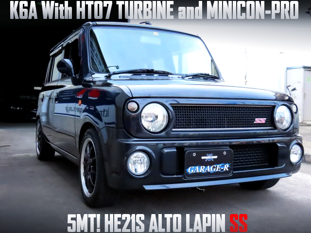 HT07 TURBO on K6A TWIN CAM TURBO in the HE21S ALTO LAPIN SS.