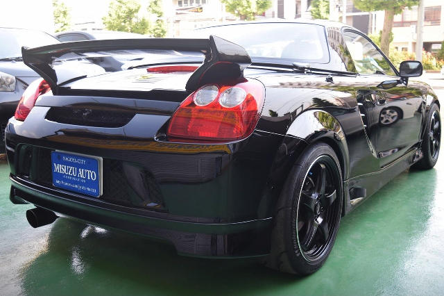 Rear Exterior of ZZW30 TOYOTA MR-S S-EDITION.