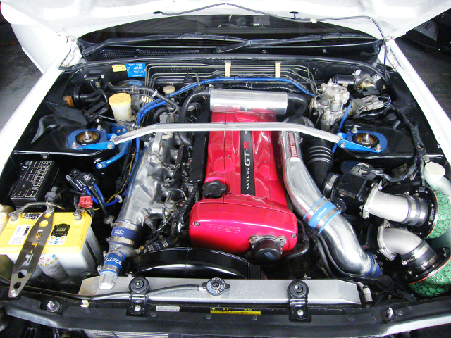 RB26 With HKS GT3-SS TWIN TURBO.