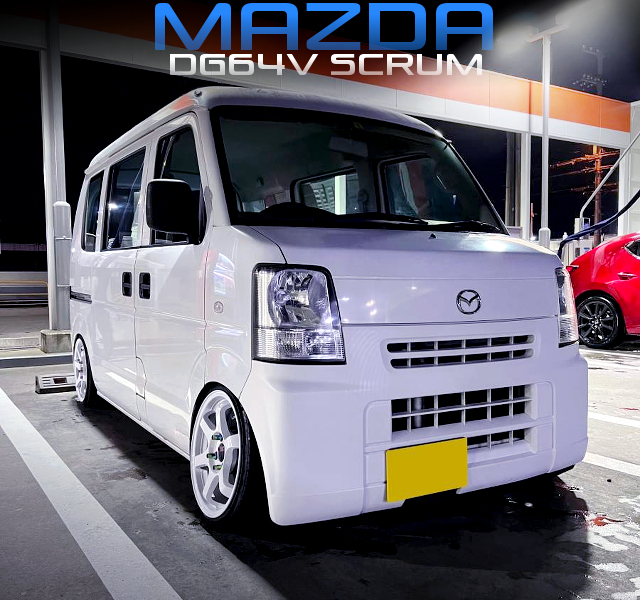  CAMBER and STANCE Modified DG64V MAZDA SCRUM VAN.