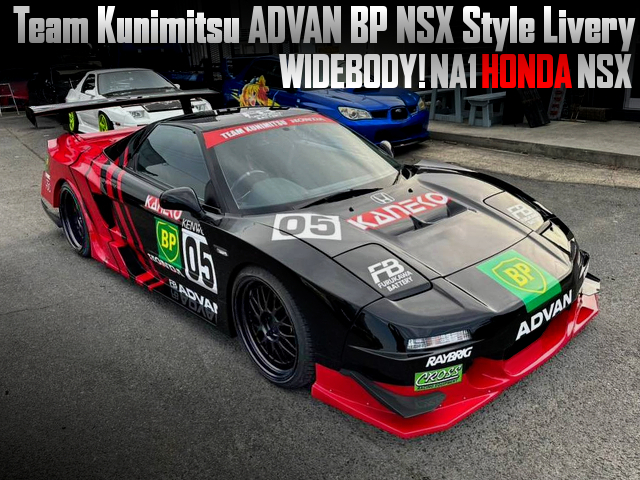 Team Kunimitsu ADVAN BP NSX Style Livery and WIDEBODY Modified NA1 HONDA NSX.